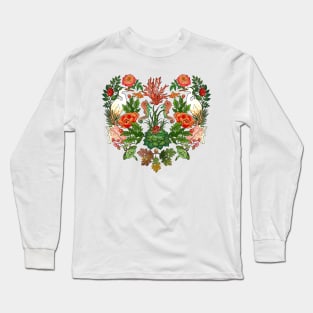 Heart of Nature (Flora and Fauna of the World) Long Sleeve T-Shirt